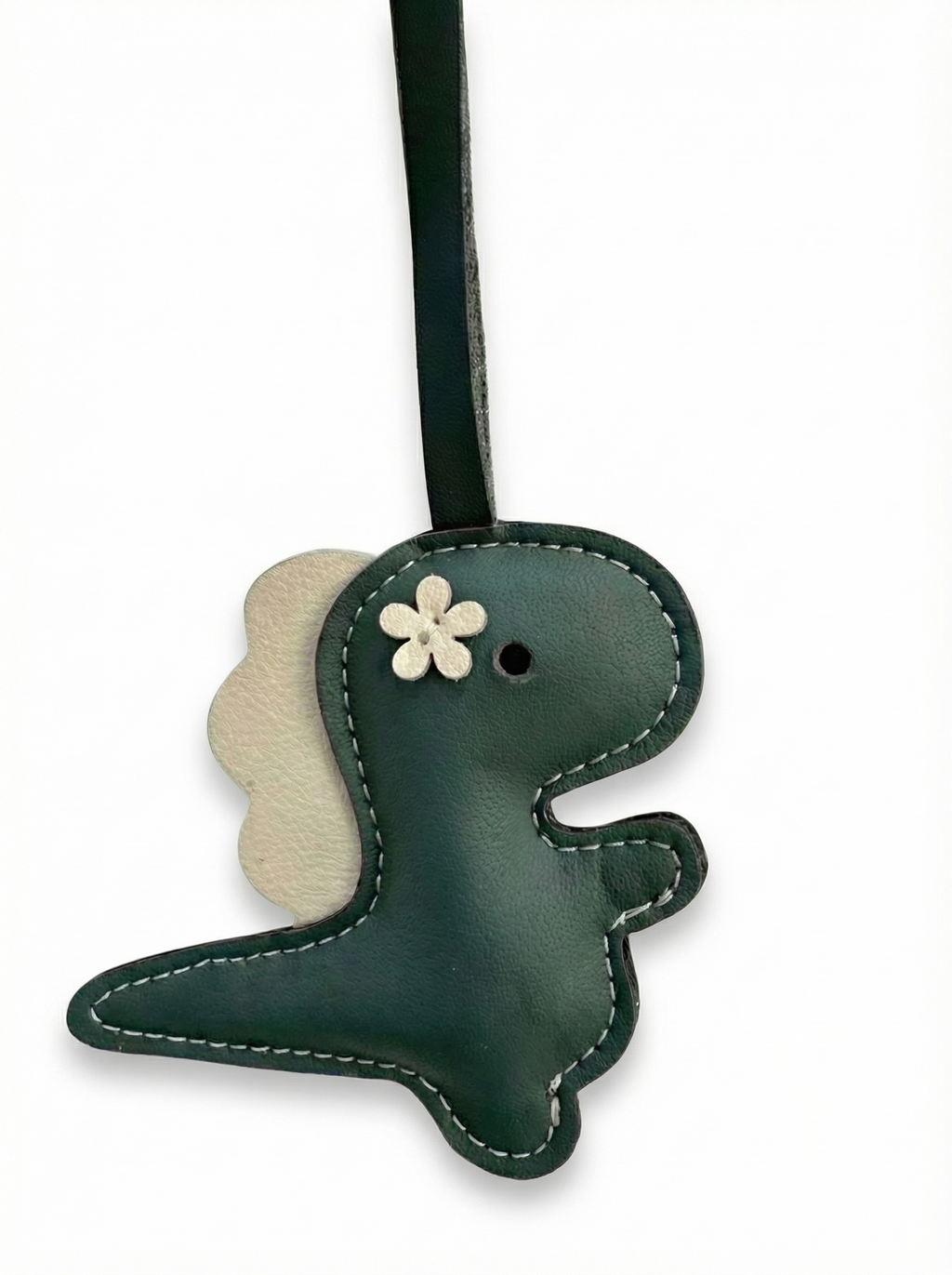 Dinosaur Leather Charm